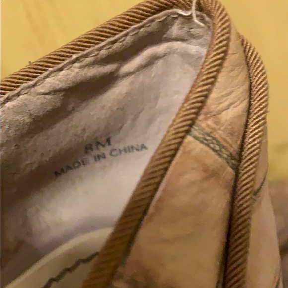 Women’s light brown pattern size 8 Paolo Heels - Picture 8 of 9